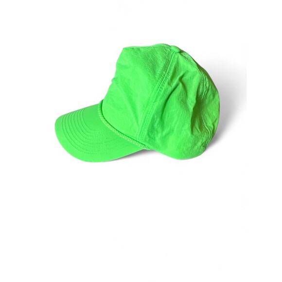 NEW Neon Green Snapback Baseball Cap Hat Cobra Brand - Picture 3 of 4
